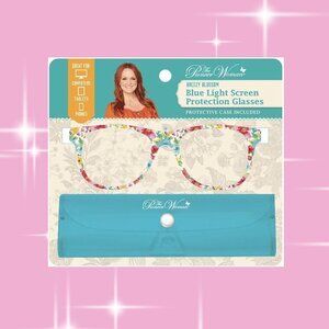 NEW Pioneer Woman Blue Light Protection Glasses Floral pattern